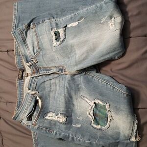 Judy Blue Jeans 14W Plaid